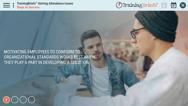 TrainingBriefs® Solving Attendance Issues