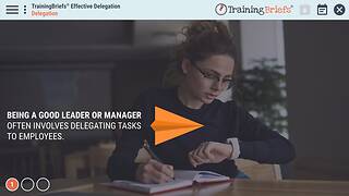 TrainingBriefs® Effective Delegation