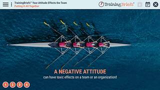 TrainingBriefs® Your Attitude Effects the Team