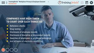 TrainingBriefs® <mark>Workplace Privacy</mark> & Employee Consent