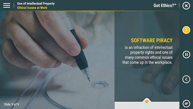 Got Ethics?® Use of Intellectual Property