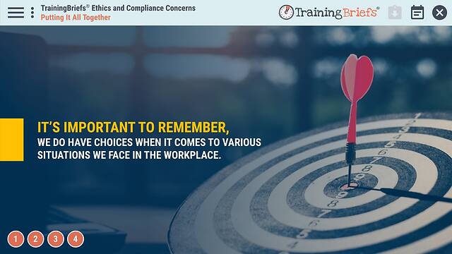 TrainingBriefs® Ethics and Compliance Concerns