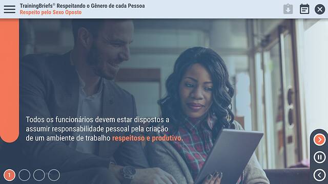 TrainingBriefs® Gender Respect (Portuguese-Brazilian)