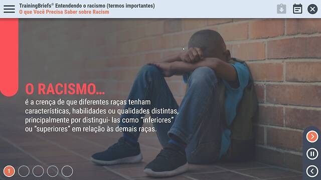 TrainingBriefs® Understanding Racism (Key Terms) (Portuguese-Brazilian)