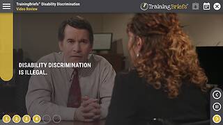 TrainingBriefs® Disability <mark>Discrimination</mark>