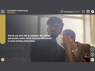 TrainingBriefs® Harmful Gossip