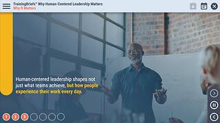 TrainingBriefs® Why Human-Centered <mark>Leadership</mark> Matters