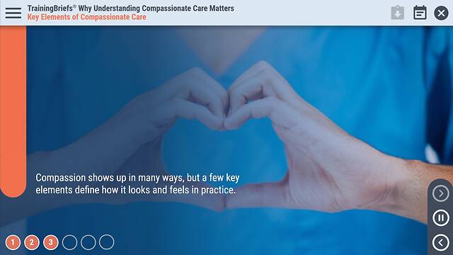 TrainingBriefs® Why Understanding Compassionate Care Matters