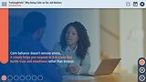 TrainingBriefs® Why Being Calm on the Job Matters