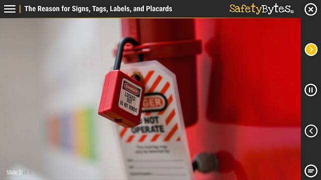 SafetyBytes® - Accident Prevention Tags