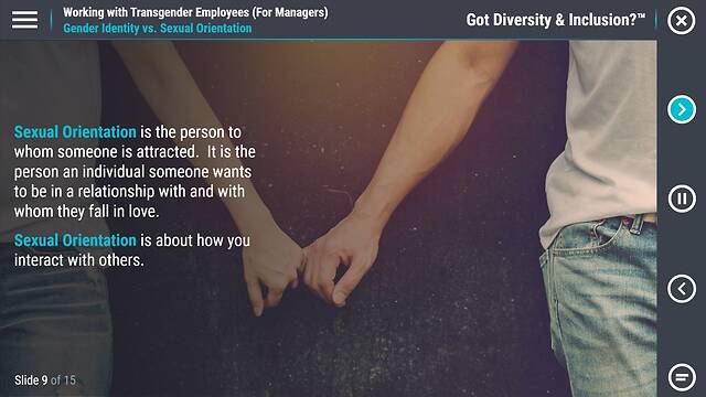 Got Diversity & Inclusion? Working with Transgender Employees (For Managers)