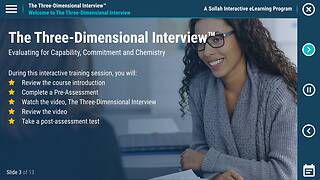 The Three-Dimensional Interview: Evaluating for Capability, Commitment and Chemistry™