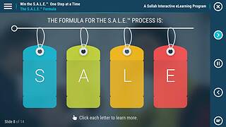 Win the S.A.L.E.™ One Step at a Time