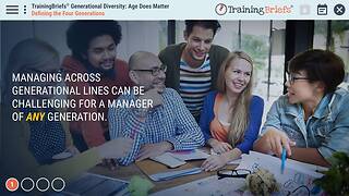 TrainingBriefs® Generational Diversity: Age Does Matter