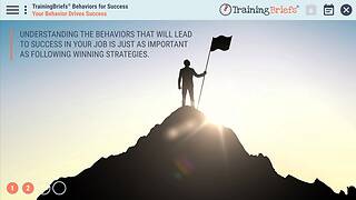 TrainingBriefs® Behaviors for Success