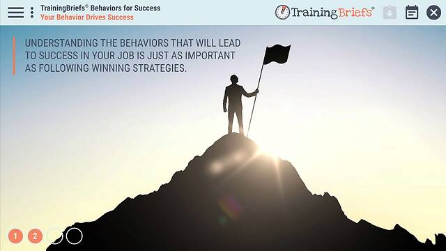 TrainingBriefs® Behaviors for Success