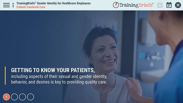 TrainingBriefs® Gender Identity for Healthcare Employees