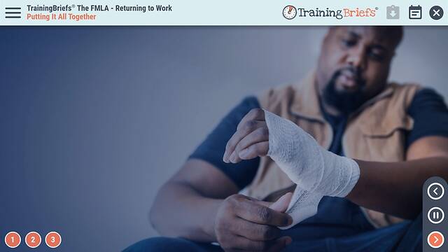 TrainingBriefs® The FMLA – Returning to Work