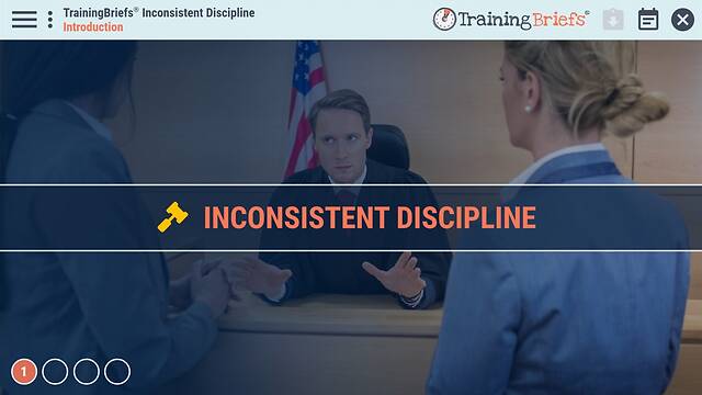 TrainingBriefs® Inconsistent Discipline